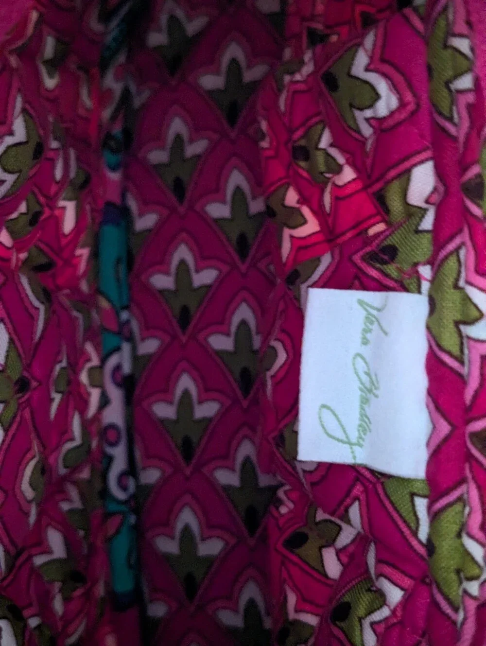 NWT Vera Bradley Pink Swirls Mini Crossbody Bag